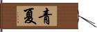 青夏 Hand Scroll