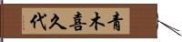青木喜久代 Hand Scroll