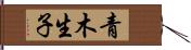 青木生子 Hand Scroll
