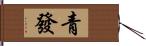 青發 Hand Scroll