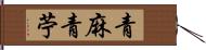 青麻 Hand Scroll