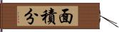 面積分 Hand Scroll