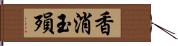 香消玉殞 Hand Scroll