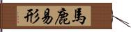 馬鹿易形 Hand Scroll