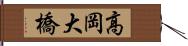 高岡大橋 Hand Scroll