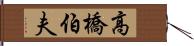 高橋伯夫 Hand Scroll