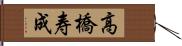 高橋寿成 Hand Scroll