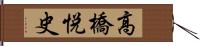 高橋悦史 Hand Scroll