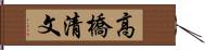高橋清文 Hand Scroll