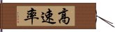 高速率 Hand Scroll