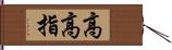 高高指 Hand Scroll