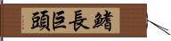 鰭長巨頭 Hand Scroll