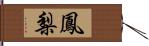 鳳梨 Hand Scroll