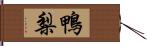 鴨梨 Hand Scroll