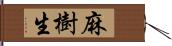 麻樹生 Hand Scroll