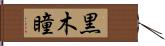 黒木瞳 Hand Scroll