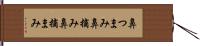 鼻つまみ;鼻摘み;鼻摘まみ Hand Scroll