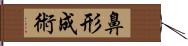 鼻形成術 Hand Scroll