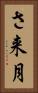 さ来月 Vertical Portrait