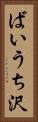 ばいうち沢 Vertical Portrait