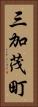 三加茂町 Vertical Portrait