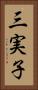 三実子 Vertical Portrait