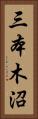 三本木沼 Vertical Portrait