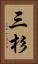 三杉 Vertical Portrait