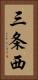 三条西 Vertical Portrait