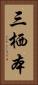 三栖本 Vertical Portrait
