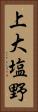 上大塩野 Vertical Portrait