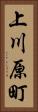 上川原町 Vertical Portrait