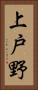 上戸野 Vertical Portrait