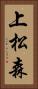上松森 Vertical Portrait