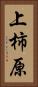 上柿原 Vertical Portrait