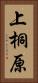 上桐原 Vertical Portrait