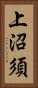 上沼須 Vertical Portrait