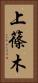 上篠木 Vertical Portrait