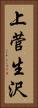 上菅生沢 Vertical Portrait