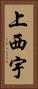 上西宇 Vertical Portrait