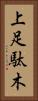 上足駄木 Vertical Portrait