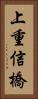 上重信橋 Vertical Portrait