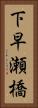 下早瀬橋 Vertical Portrait