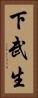 下武生 Vertical Portrait