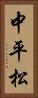 中平松 Vertical Portrait