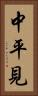 中平見 Vertical Portrait