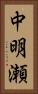 中明瀬 Vertical Portrait