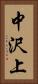 中沢上 Vertical Portrait