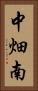 中畑南 Vertical Portrait
