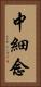 中細念 Vertical Portrait